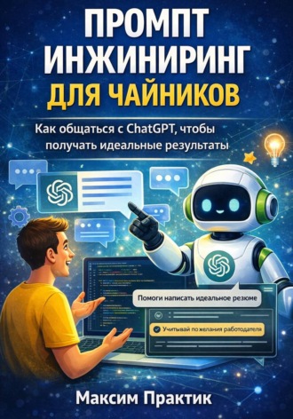 Максим Практик. Промпт инжиниринг для чайников. Как общаться с chatgpt чтобы получать идеальные результаты