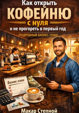 Макар Степной. Как открыть кофейню с нуля и не прогореть в первый год подробный бизнес план