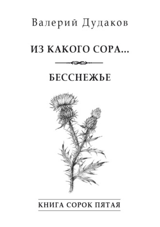 Валерий Дудаков. Из какого сора… Бесснежье. Книга сорок пятая