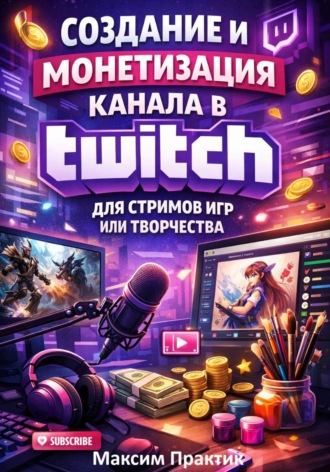Максим Практ. Создание и монетизация канала в twitch для стримов игр или творчества