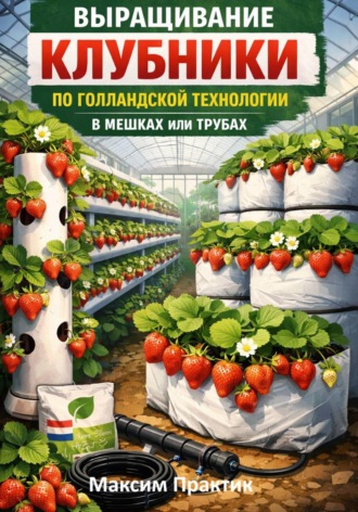 Максим Практик. Выращивание клубники по голландской технологии в мешках или трубах