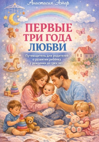 Анастасия Эстэр. Первые три года любви. Путеводитель для родителей о развитии ребёнка с рождения до трёх лет