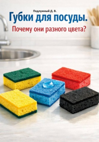 Дмитрий Подлужный. Губки для посуды. Почему они разного цвета?