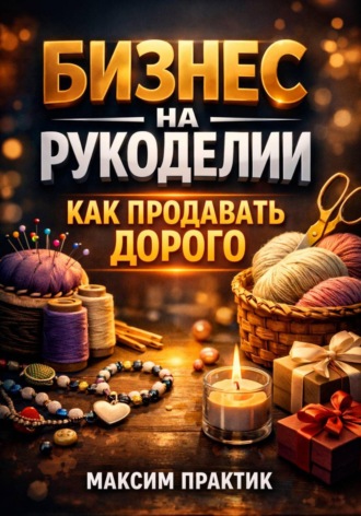 Бизнес на рукоделии. Как продавать дорого. Максим Практик
