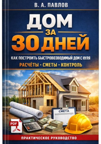 Как построить быстровозводимый дом за месяц. 