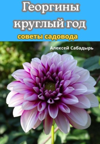 Алексей Сабадырь. Георгины круглый год советы садовода