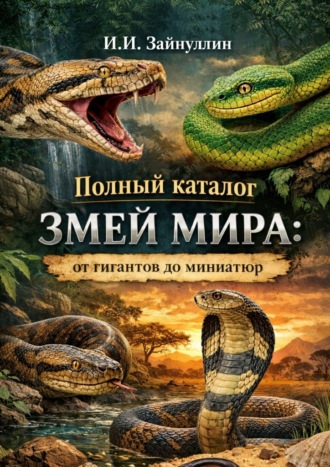 Ильвир Ирекович Зайнуллин. Полный каталог змей мира: от гигантов до миниатюр