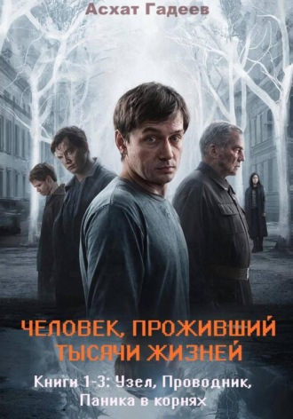 Асхат Гадеев. Человек, проживший тысячи жизней. Книги 1-3: «Узел», «Проводник», «Паника в корнях»