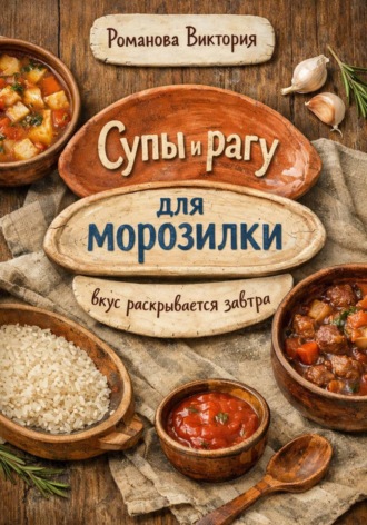 Романова Виктория. Супы и рагу для морозилки: вкус раскрывается завтра