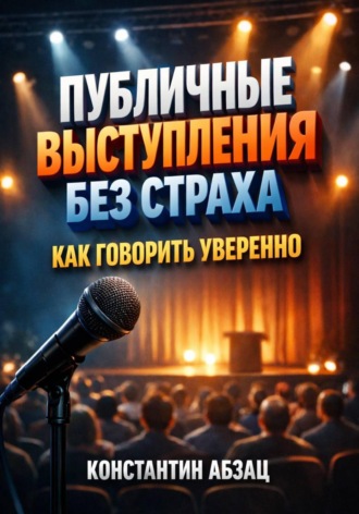 Константин Абзац. Публичные выступления без страха. Как говорить уверенно
