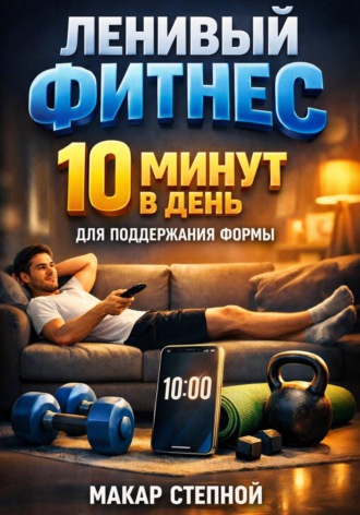 Ленивый фитнес. 10 минут в день для поддержания формы. Макар Степной