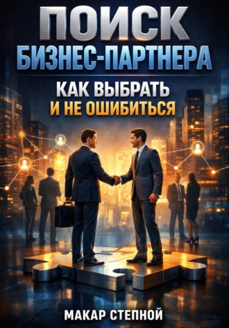 Макар Степной. Поиск бизнес-партнера. Как выбрать и не ошибиться