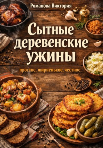 Сытные деревенские ужины: простое, жирненькое, честное. Романова Виктория