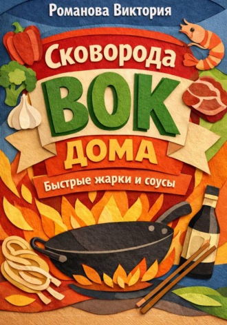 Романова Виктория. Сковорода вок дома: быстрые жарки и соусы