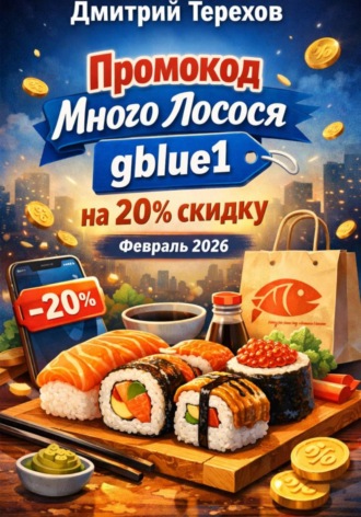 Дмитрий Терехов. Промокод Много Лосося gblue1 на 20% скидку. Февраль 2026