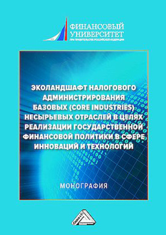 Коллектив авторов. Эколандшафт налогового администрирования базовых (core industries) несырьевых отраслей в целях реализации государственной финансовой политики в сфере инноваций и технологий