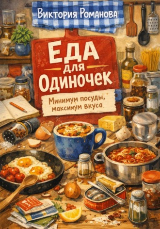 Еда для одиночек: минимум посуды, максимум вкуса. Романова Виктория