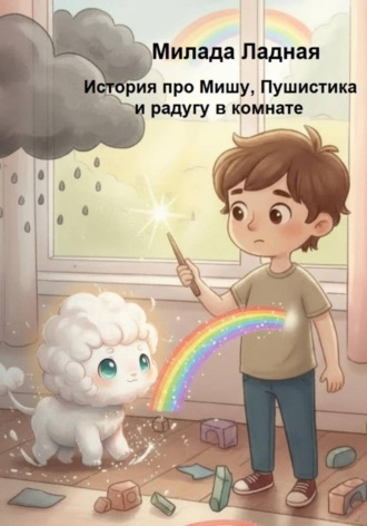 Милада Ладная. История про Мишу, Пушистика и радугу в комнате