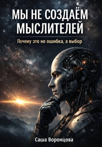 Мы не создаём мыслителей. Почему это не ошибка, а выбор?. Саша Воронцова