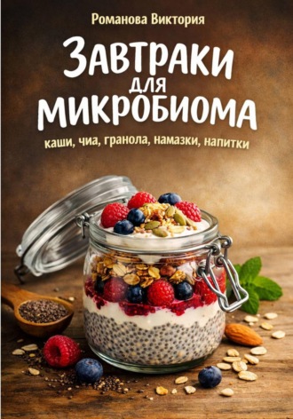Романова Виктория. Завтраки для микробиома: каши, чиа, гранола, намазки, напитки