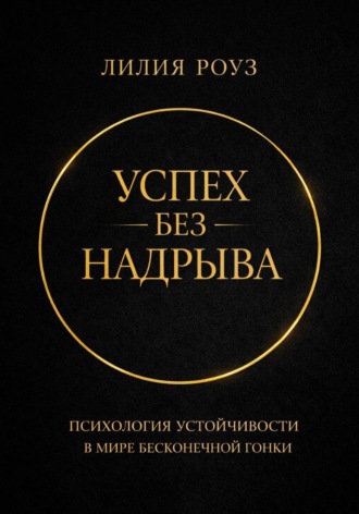 Лилия Роуз. Успех без надрыва. Психология устойчивости в мире бесконечной гонки