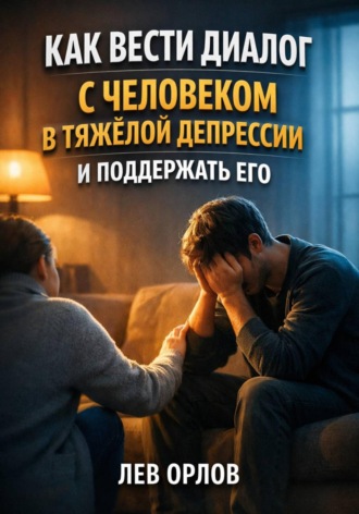 Как вести диалог с человеком в тяжелой депрессии и поддержать его. Лев Орлов