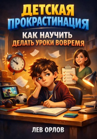 Детская прокрастинация как научить делать уроки вовремя. Лев Орлов