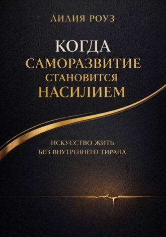 Лилия Роуз. Когда саморазвитие становится насилием:искусство жить без внутреннего тирана