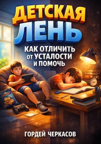 Гордей Черкасов. Детская лень как отличить от усталости и помочь