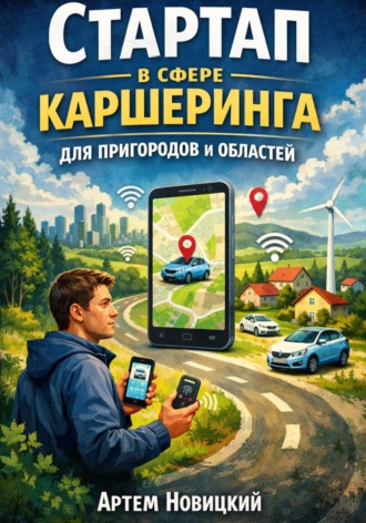 Стартап в сфере каршеринга для пригородов и областей. 