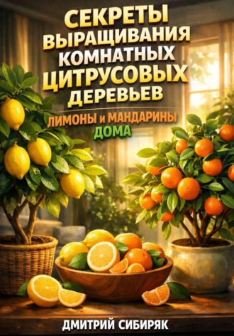 Дмитрий Сибиряк. Секреты выращивания комнатных цитрусовых деревьев лимоны и мандарины дома