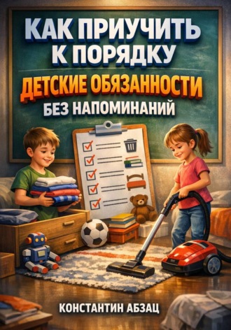 Константин Абзац. Как приучить к порядку: детские обязанности без напоминаний