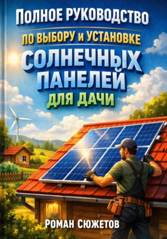 Роман Сюжетов. Полное руководство по выбору и установке солнечных панелей для дачи