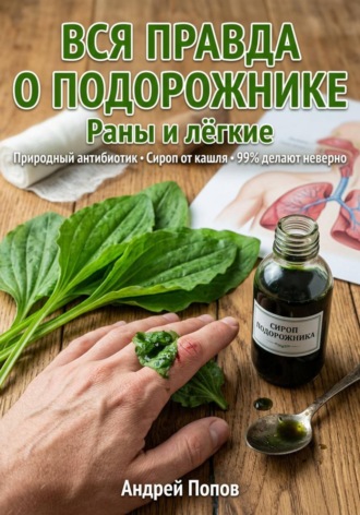 Вся правда о подорожнике: раны и лёгкие. 
