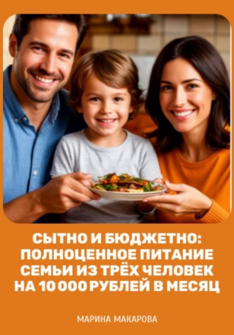 Марина Макарова. Сытно и бюджетно: полноценное питание семьи из трёх человек на 10 000 рублей в месяц