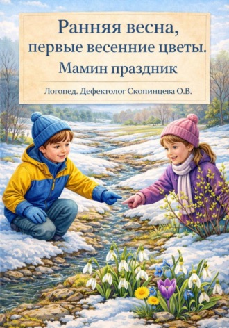 Ольга Скопинцева. Ранняя весна, первые весенние цветы. Мамин праздник