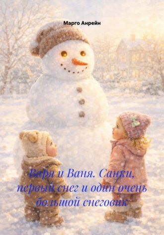 Марго Анрейн. Варя и Ваня. Санки, первый снег и один очень большой снеговик