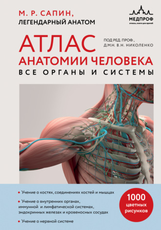 Атлас анатомии человека. Все органы и системы. М. Р. Сапин