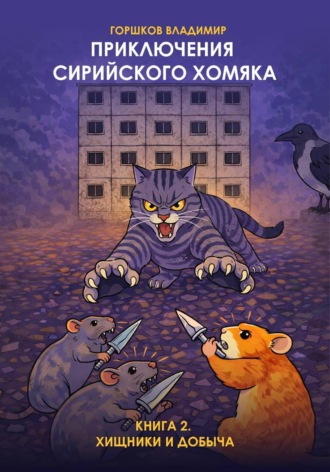 Владимир Горшков. Приключения сирийского хомяка. Из деревни в город. Книга2. Хищники и добыча