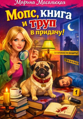 Марина Масальская. Мопс, книга и труп в придачу
