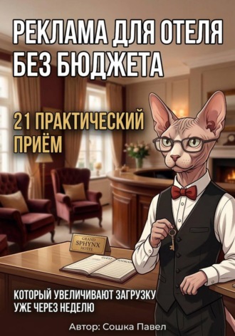 Павел Сошка. Реклама для отеля без бюджета: 21 практический приём, который увеличивает загрузку уже через неделю