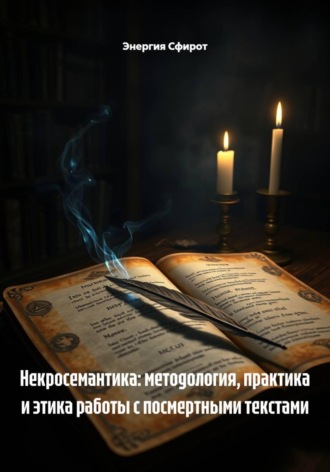 Энергия Сфирот. Некросемантика: методология, практика и этика работы с посмертными текстами