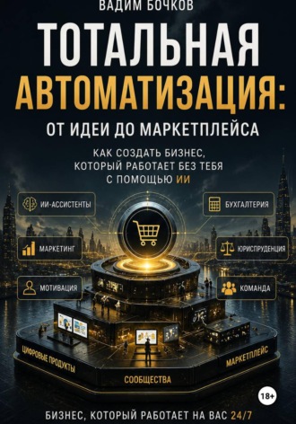 Вадим Бочков. Тотальная автоматизация: От идеи до маркетплейса. Как создать бизнес, который работает без тебя с помощью ИИ