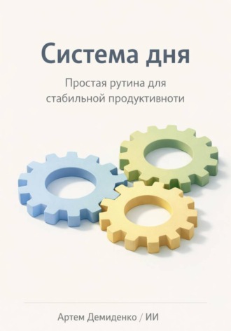 Артем Демиденко. Система дня: Простая рутина для стабильной продуктивности