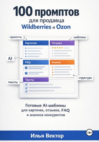 100 промптов для продавца Wildberries и Ozon. 
