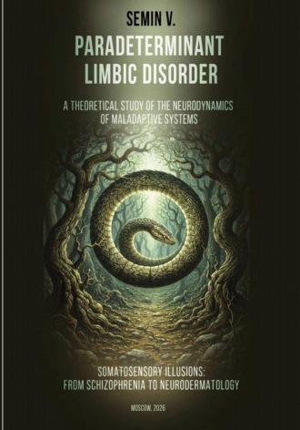 VLADISLAV SEMIN. PARADETERMINANT LIMBIC DISORDER. SOMATOSENSORY ILLUSIONS: FROM SCHIZOPHRENIA TO NEURODERMATOLOGY (A THEORETICAL STUDY OF THE NEURODYNAMICS OF MALADAPTIVE SYSTEMS)