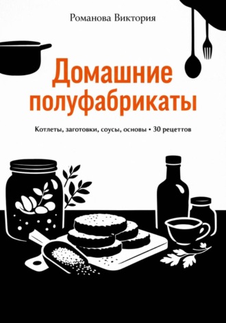 Романова Виктория. Домашние полуфабрикаты: котлеты, заготовки, соусы, основы