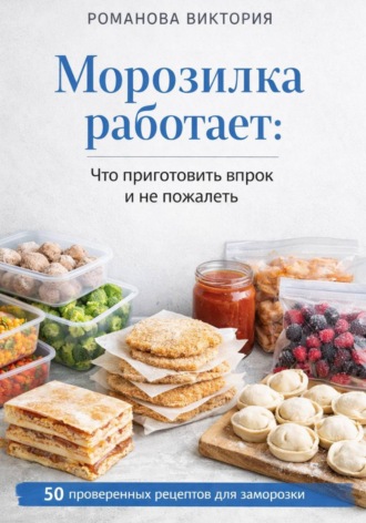 Романова Виктория. Морозилка работает: что приготовить впрок и не пожалеть