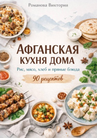 Романова Виктория. Афганская кухня дома: рис, мясо, хлеб и пряные блюда