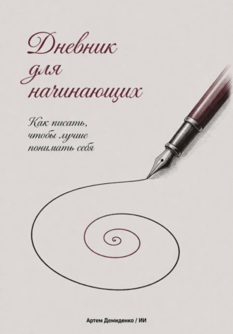 Артем Демиденко. Дневник для начинающих: Как писать, чтобы лучше понимать себя
